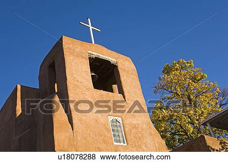 San Miguel Mission Church, city of Santa Fe, New Mexico, USA View Large Photo Image Stock Photo - San Miguel Mission Church, city of Santa Fe, New Mexico, USA. Fotosearch