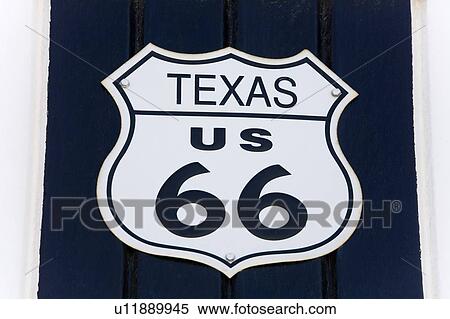 Stock Photography - Sign in the Route 66 Museum, Victorville, California, USA. Fotosearch