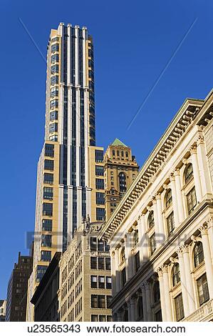 Skyscrapers on 5th Avenue, Midtown Manhattan, New York City, New York, USA View Large Photo Image Stock Image - Skyscrapers on 5th Avenue, Midtown Manhattan, New York City, New York, USA . Fotosearch