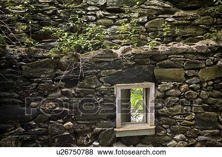 Stone House Wall View Large Photo Image Stock Photo - Stone House Wall. Fotosearch