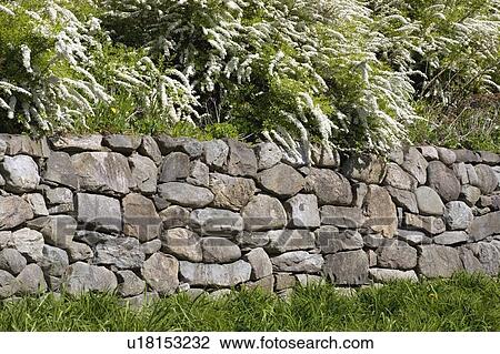 Stock Image - Stone wall. Fotosearch