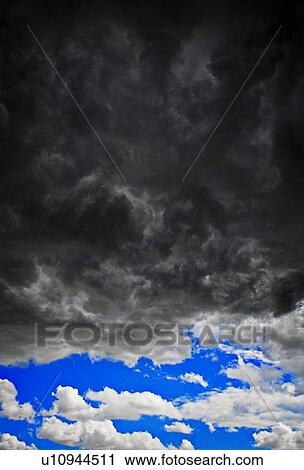 Stock Image - Storm approaching . Fotosearch