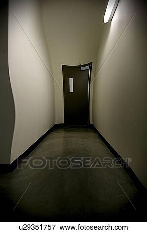 Stock Photo - Warped hallway. Fotosearch