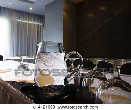 Water waiting in conference room View Large Photo Image Stock Photo - Water waiting in conference room. Fotosearch