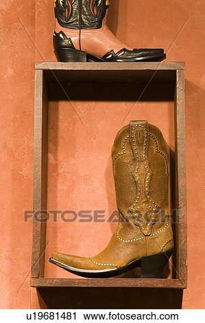 Western store window display, city of Santa Fe, New Mexico, USA View Large Photo Image Stock Image - Western store window display, city of Santa Fe, New Mexico, USA. Fotosearch