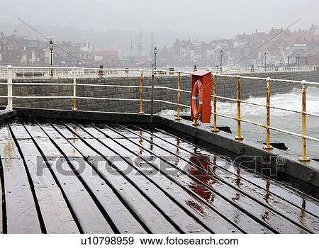 Whitby, North Yorkshire, England, Pier View Large Photo Image Stock Photo - Whitby, North Yorkshire, England, Pier. Fotosearch
