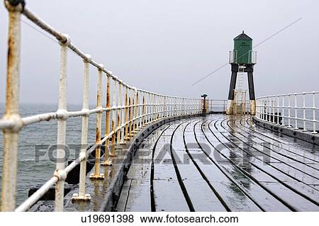 Whitby, North Yorkshire, England, Pier View Large Photo Image Stock Photo - Whitby, North Yorkshire, England, Pier. Fotosearch