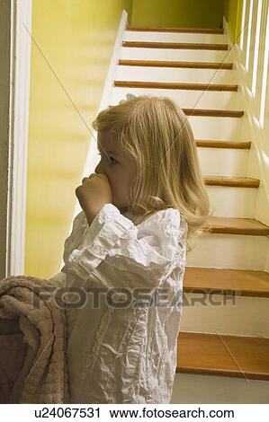 Young girl by steps View Large Photo Image Stock Image - Young girl by steps. Fotosearch