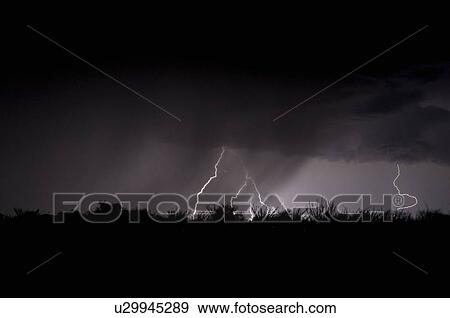 A severe thunderstorm, Arizona, USA View Large Photo Image Stock Photo - A severe thunderstorm, Arizona, USA. Fotosearch