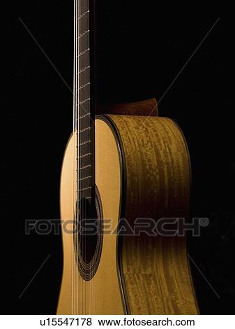 Acoustic guitar View Large Photo Image Stock Photo - Acoustic guitar. Fotosearch