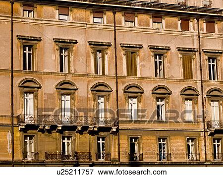 Stock Photo - Apartments, Rome, Italy . Fotosearch