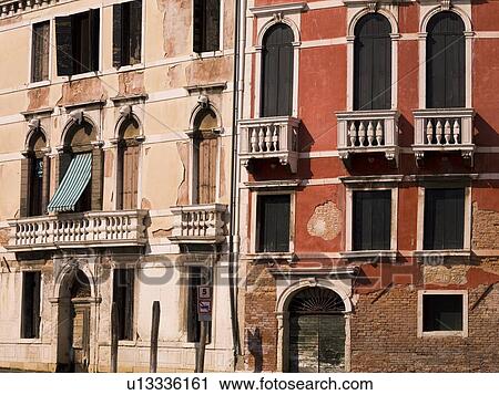 Apartments, Venice, Italy View Large Photo Image Stock Image - Apartments, Venice, Italy . Fotosearch
