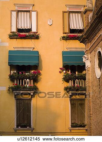 Apartments, Venice, Italy View Large Photo Image Stock Photography - Apartments, Venice, Italy . Fotosearch
