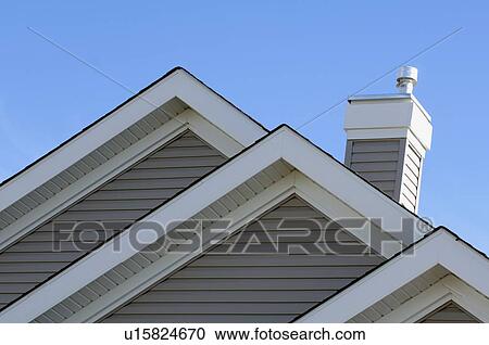 Architectural detail of house gables View Large Photo Image Stock Image - Architectural detail of house gables. Fotosearch