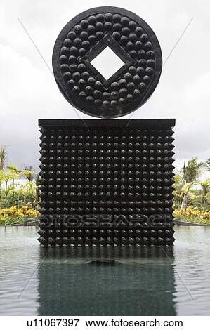 Bali, Indonesia, Asia; Fountain artwork View Large Photo Image Stock Photo - Bali, Indonesia, Asia; Fountain artwork. Fotosearch