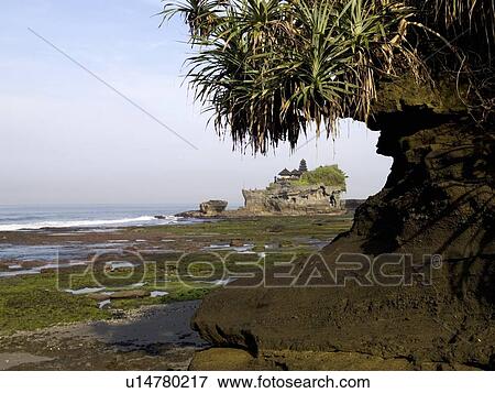 Bali, Indonesia; Tanah Lot Sea Temple View Large Photo Image Stock Photo - Bali, Indonesia; Tanah Lot Sea Temple. Fotosearch