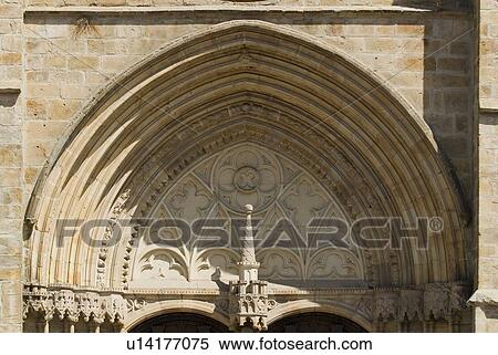 Balmaseda, Vizcaya, The Basque Country, Spain; Facade above main entrance door of the Church of San Severino View Large Photo Image Stock Photography - Balmaseda, Vizcaya, The Basque Country, Spain; Facade above main entrance door of the Church of San Severino. Fotosearch