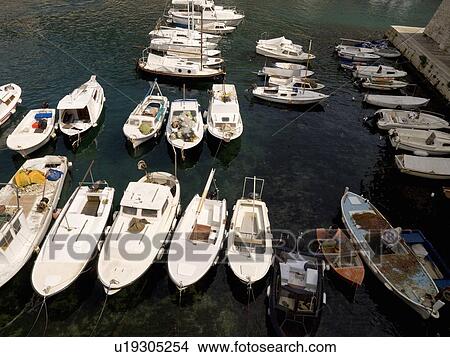 Picture - Boats, Dubrovnik, Croatia . Fotosearch