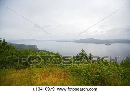 British Columbia, Canada; High Angle view of the bay View Large Photo Image Stock Photo - British Columbia, Canada; High Angle view of the bay. Fotosearch