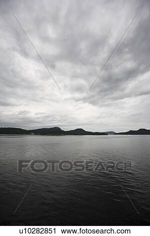 British Columbia, Canada; View of the bay with land in the background View Large Photo Image Stock Image - British Columbia, Canada; View of the bay with land in the background. Fotosearch