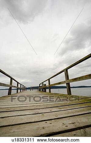 British Columbia, Canada; Wooden dock with a view into land View Large Photo Image Stock Image - British Columbia, Canada; Wooden dock with a view into land. Fotosearch