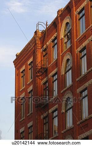 Building facade, Exchange District, Manitoba, Canada View Large Photo Image Picture - Building facade, Exchange District, Manitoba, Canada. Fotosearch