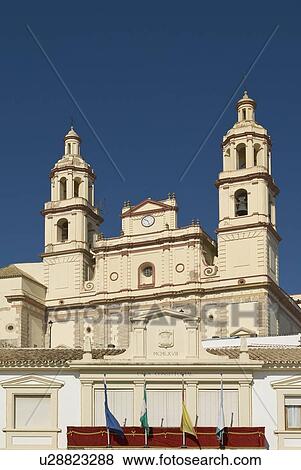 Stock Photo - Cadiz, Andalucia, Spain; Olvera Town Hall . Fotosearch