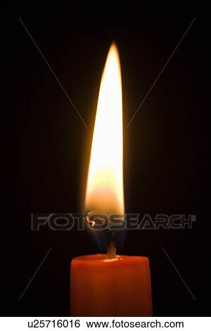 Candle and flame View Large Photo Image Stock Photograph - Candle and flame . Fotosearch