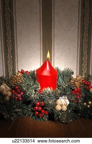 Picture - Christmas arrangement. Fotosearch