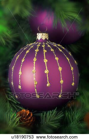 Stock Image - Christmas tree decoration. Fotosearch