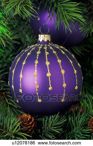 Stock Photograph - Christmas tree decoration. Fotosearch
