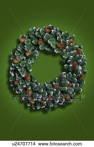 Christmas wreath View Large Photo Image Picture - Christmas wreath. Fotosearch