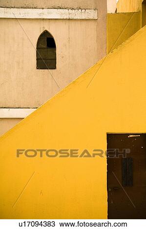 Stock Image - Church window, Patzicía, Guatemala. Fotosearch