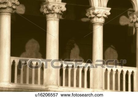 Close-up of Doge's Palace Venice Italy View Large Photo Image Stock Photo - Close-up of Doge's Palace Venice Italy. Fotosearch