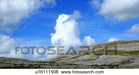 Stock Photograph - Co Clare, Ireland; In the heart of the Burren. Fotosearch