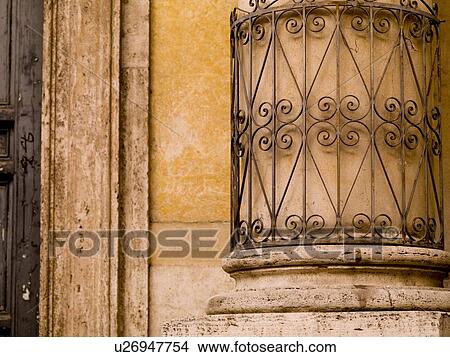 Decorative pillar, Rome, Italy View Large Photo Image Picture - Decorative pillar, Rome, Italy. Fotosearch