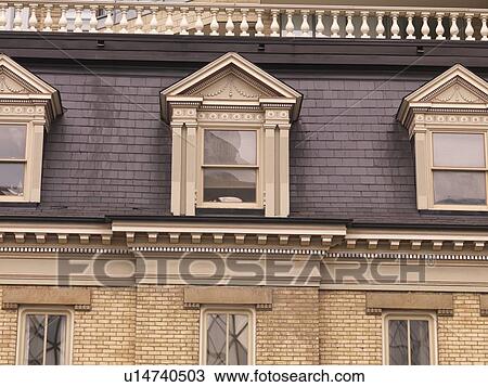Stock Image - Exterior of building, Toronto, Ontario, Canada. Fotosearch