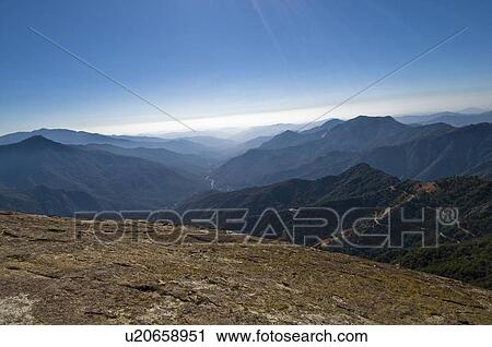 Stock Image - Foothills of the Sierra-Nevada Mountains, California, USA . Fotosearch