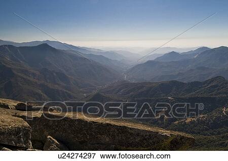 Stock Photo - Foothills of the Sierra-Nevada Mountains, California, USA . Fotosearch