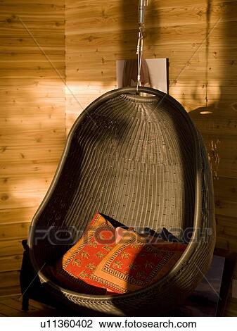 Hanging chair View Large Photo Image Stock Image - Hanging chair. Fotosearch