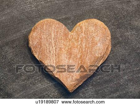 Heart made of stone View Large Photo Image Stock Photo - Heart made of stone. Fotosearch