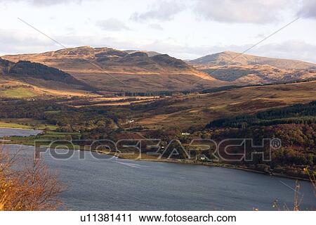 Hillside, Argyll and Bute, Scotland View Large Photo Image Stock Image - Hillside, Argyll and Bute, Scotland. Fotosearch