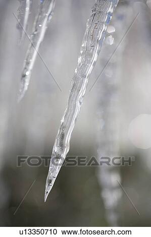 Stock Image - Icicles. Fotosearch