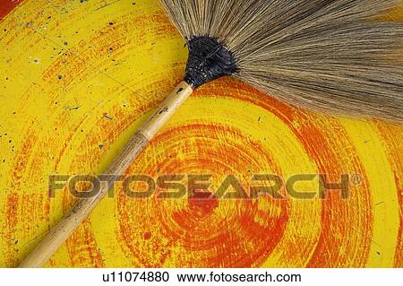 Isan, Thailand; Asian style broom on a table View Large Photo Image Stock Image - Isan, Thailand; Asian style broom on a table . Fotosearch