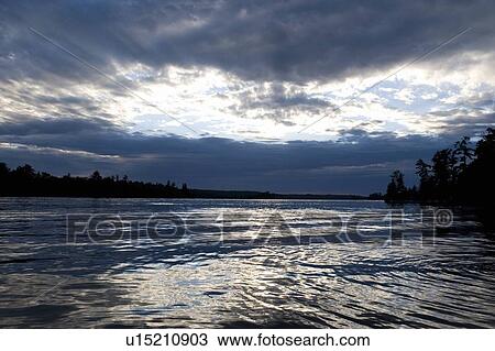 Lake of the Woods, Ontario, Canada; View of lake View Large Photo Image Stock Image - Lake of the Woods, Ontario, Canada; View of lake. Fotosearch