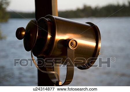 Lake of the Woods, Ontario, Canada; Spotlight facing out over lake View Large Photo Image Stock Photo - Lake of the Woods, Ontario, Canada; Spotlight facing out over lake. Fotosearch