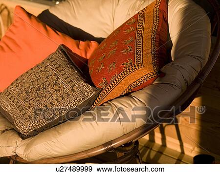 Lake of the Woods, Ontario, Canada; Bucket seat filled with cushions View Large Photo Image Stock Photo - Lake of the Woods, Ontario, Canada; Bucket seat filled with cushions. Fotosearch