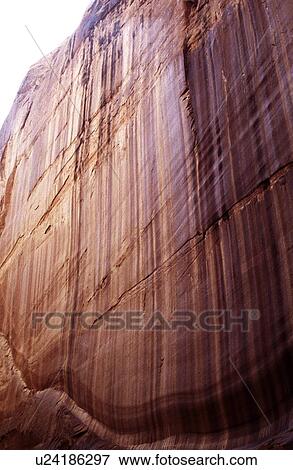 Lake Powell, Arizona, USA; Sandstone rock face View Large Photo Image Stock Photo - Lake Powell, Arizona, USA; Sandstone rock face. Fotosearch