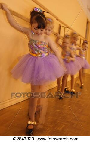 Little girls practice at Ballet class View Large Photo Image Stock Image - Little girls practice at Ballet class. Fotosearch