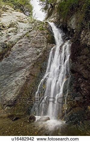 Monrovia falls, San Gabriel Mountains, Southern California, USA View Large Photo Image Stock Image - Monrovia falls, San Gabriel Mountains, Southern California, USA . Fotosearch